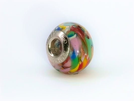 Carnavale dei Colori Murano Bedel Meerkleurig 925 Zilver Lerrosa