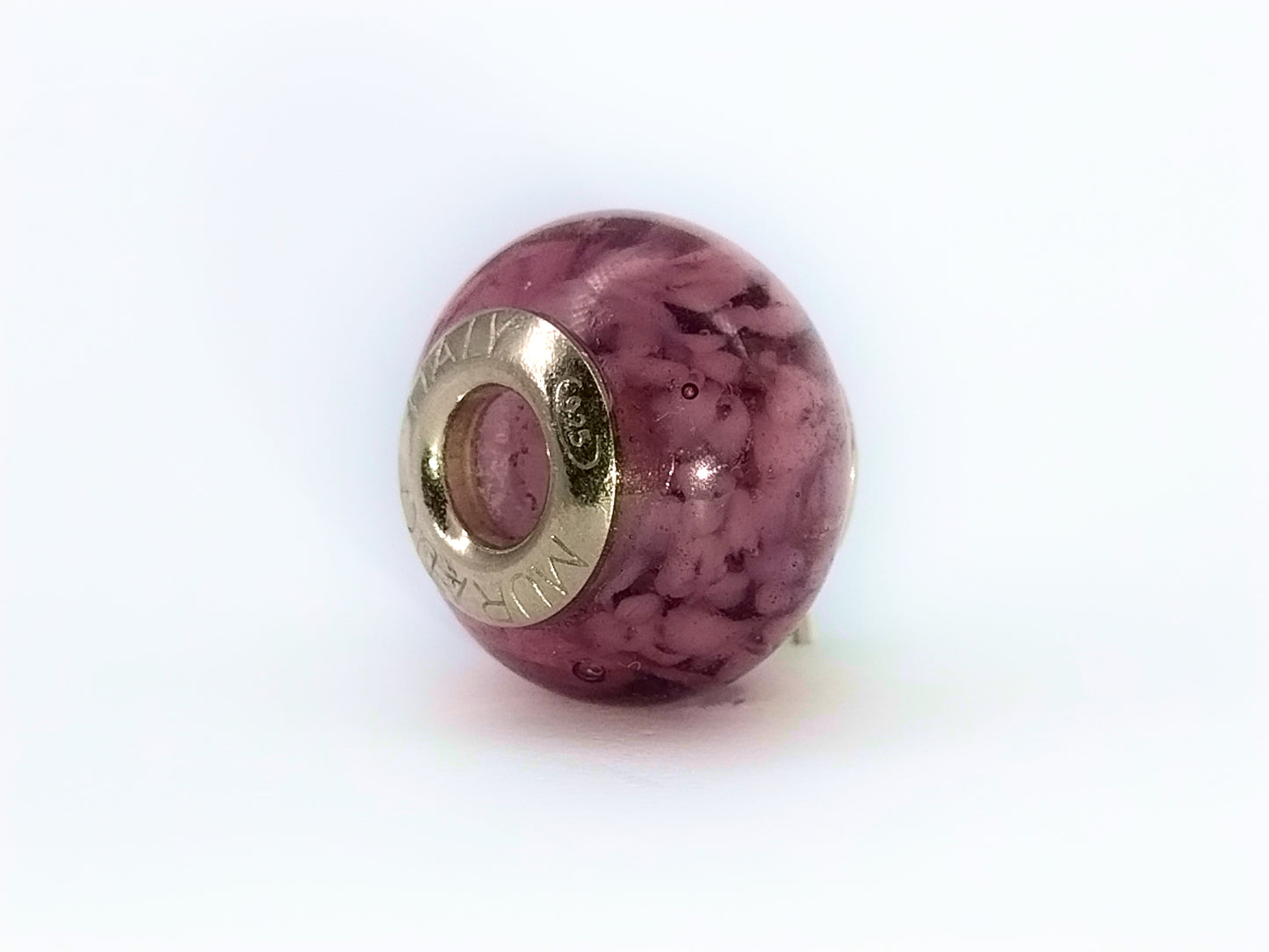 Fiori di Lavanda Murano Bedel Paars Lavendel 925 Zilver Lerrosa